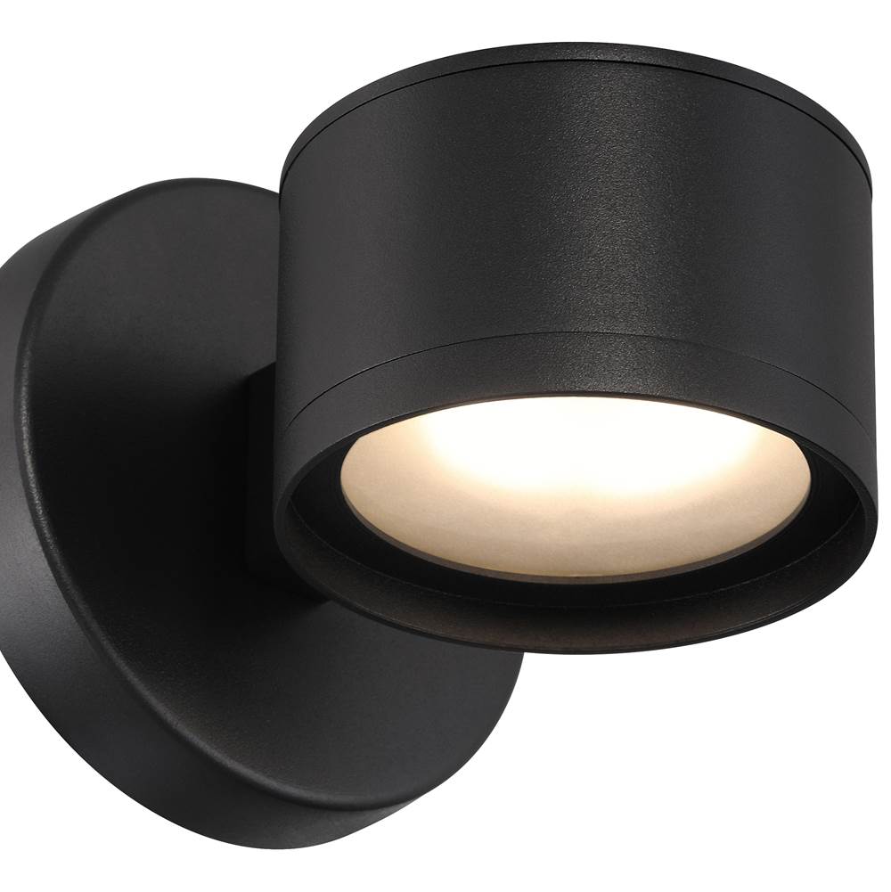 Access Lighting 23030LEDDMG-BL/FST Black Outdoor Led Wall Mount Image 3