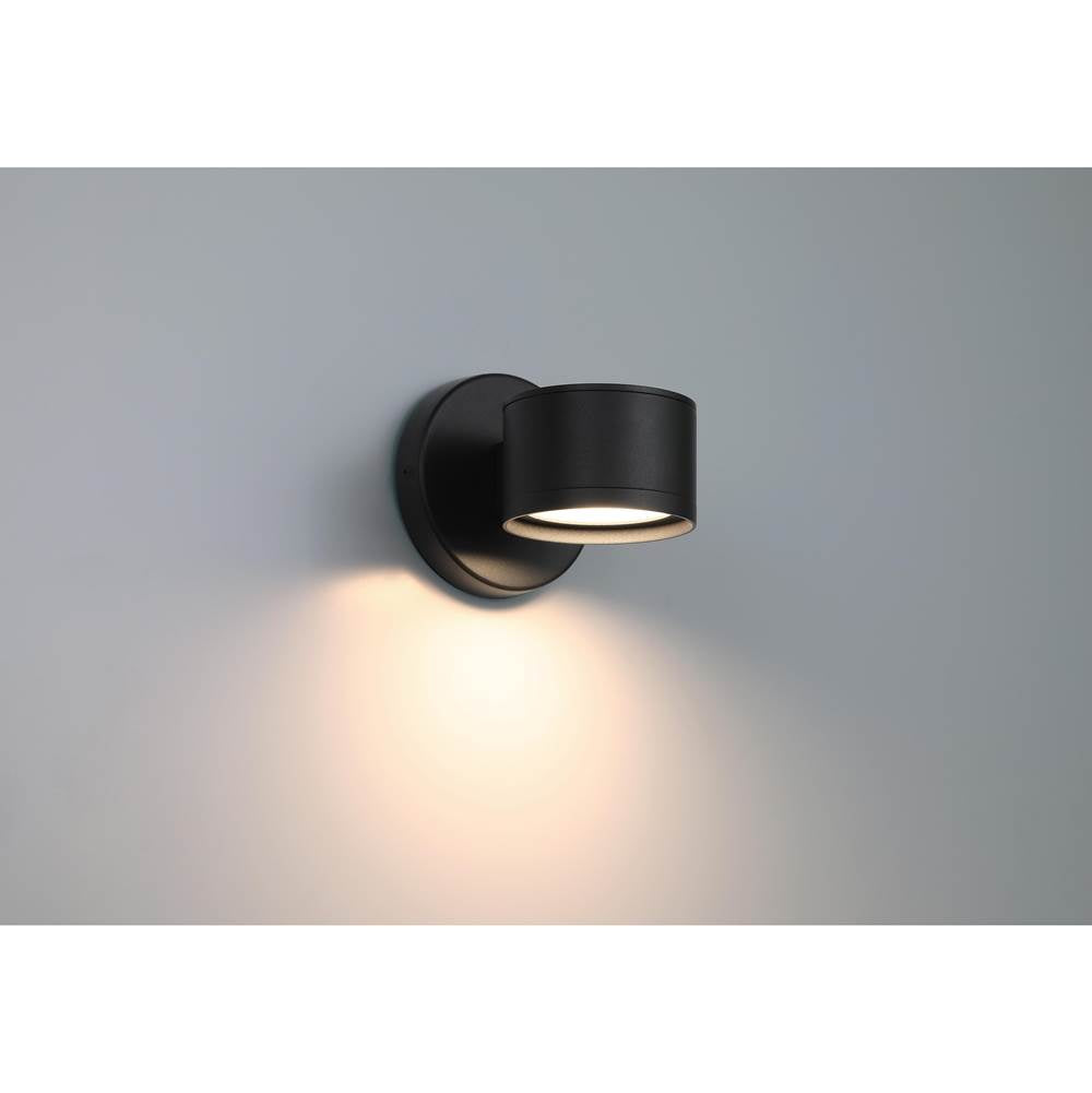 Access Lighting 23030LEDDMG-BL/FST Black Outdoor Led Wall Mount Image 2