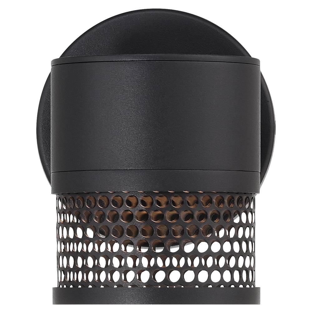 Access Lighting 23030LEDDMG-BL/GRD Black Outdoor Led Wall Mount Image 6
