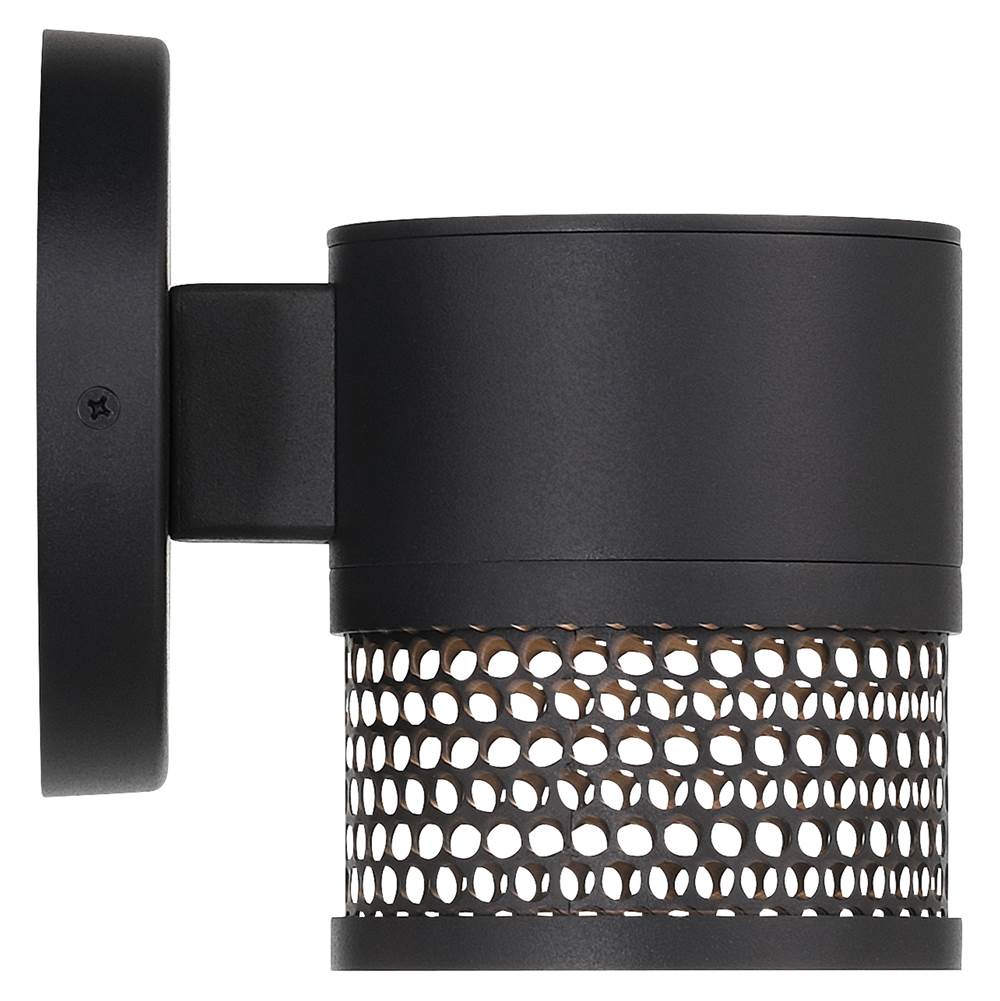 Access Lighting 23030LEDDMG-BL/GRD Black Outdoor Led Wall Mount Image 4