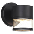 Access Lighting 23030LEDDMG-BL/SDG Black Outdoor Led Wall Mount Image 1