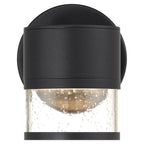 Access Lighting 23030LEDDMG-BL/SDG Black Outdoor Led Wall Mount Image 4