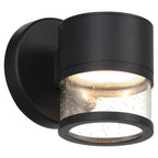 Access Lighting 23030LEDDMG-BL/SDG Black Outdoor Led Wall Mount Image 6