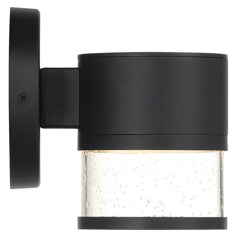 Access Lighting 23030LEDDMG-BL/SDG Black Outdoor Led Wall Mount Image 5
