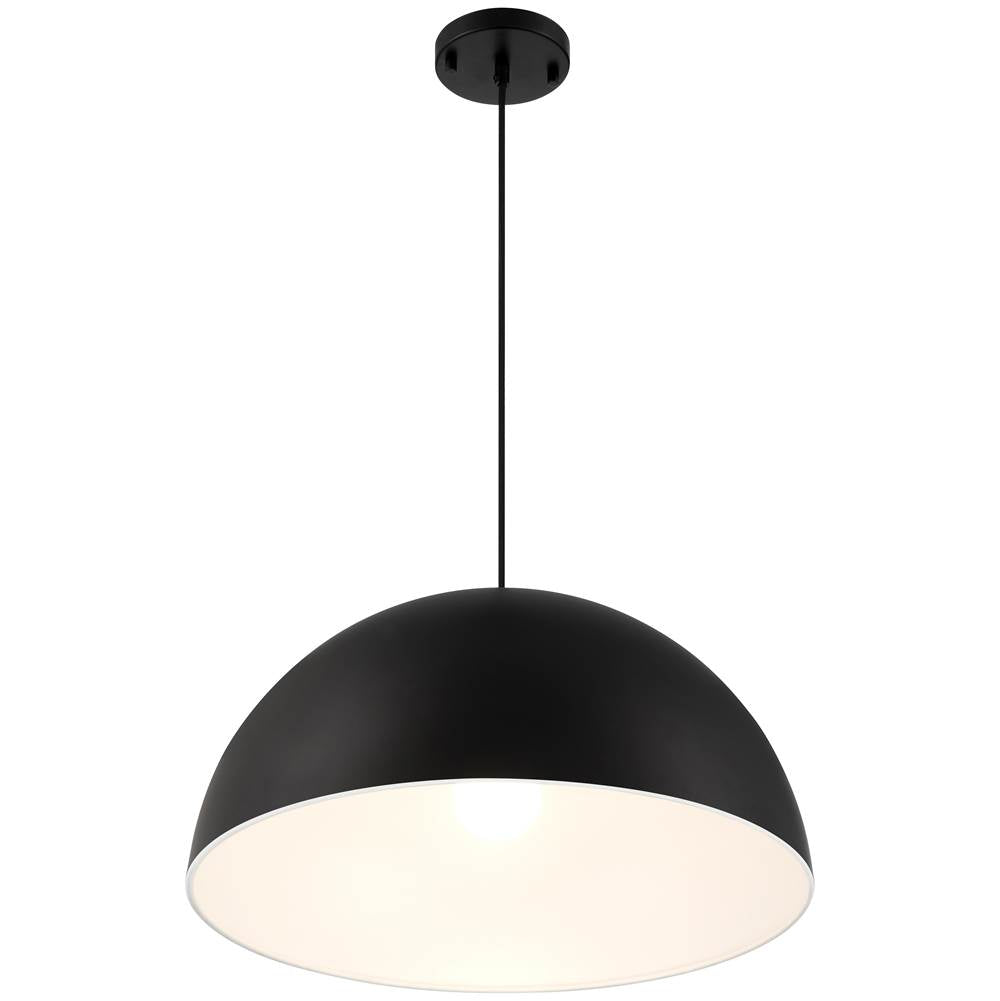 Access Lighting 23768-MBL Matte Black 1 Light Pendant Image 3