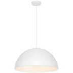 Access Lighting 23768-MWH Matte White 1 Light Pendant Image 1