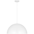Access Lighting 23768-MWH Matte White 1 Light Pendant Image 6