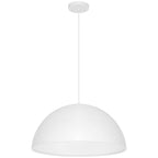 Access Lighting 23768-MWH Matte White 1 Light Pendant Image 2