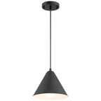 Access Lighting 23780LEDDLP-MBL Matte Black Ford Led Pendant Image 1