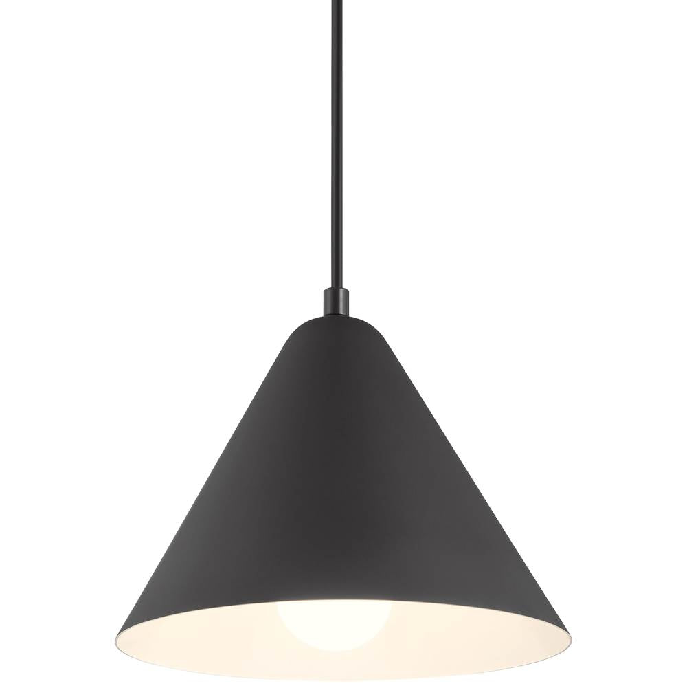 Access Lighting 23780LEDDLP-MBL Matte Black Ford Led Pendant Image 3
