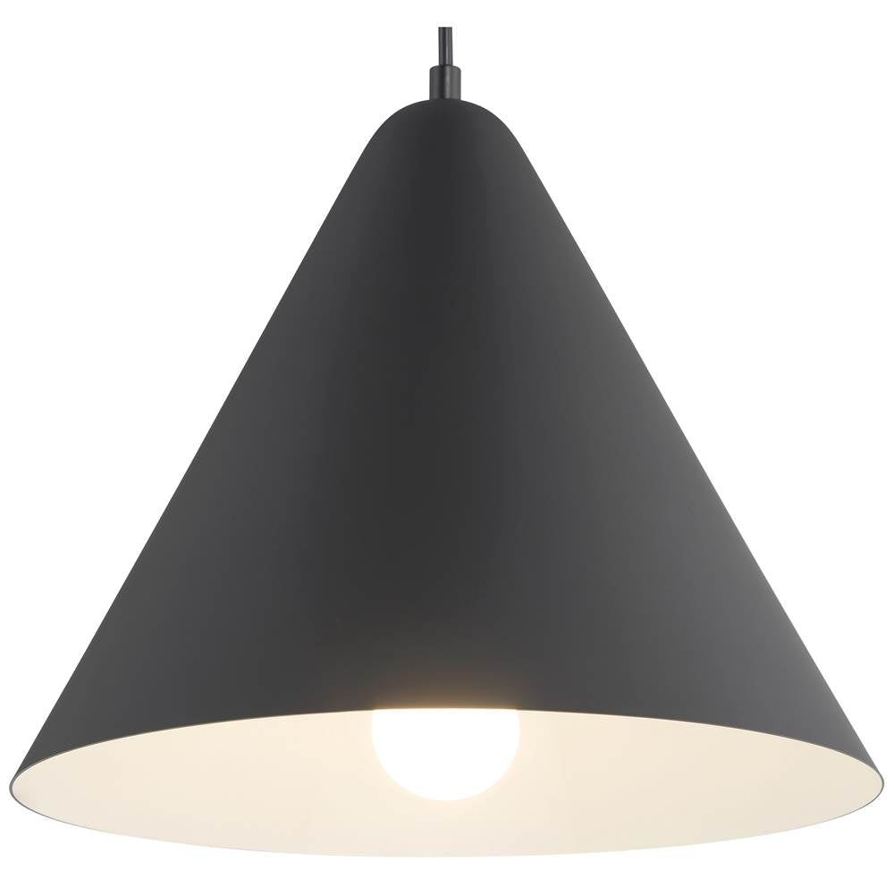 Access Lighting 23781LEDDLP-MBL Matte Black Ford Led Pendant Image 3