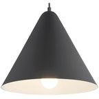 Access Lighting 23781LEDDLP-MBL Matte Black Ford Led Pendant Image 3