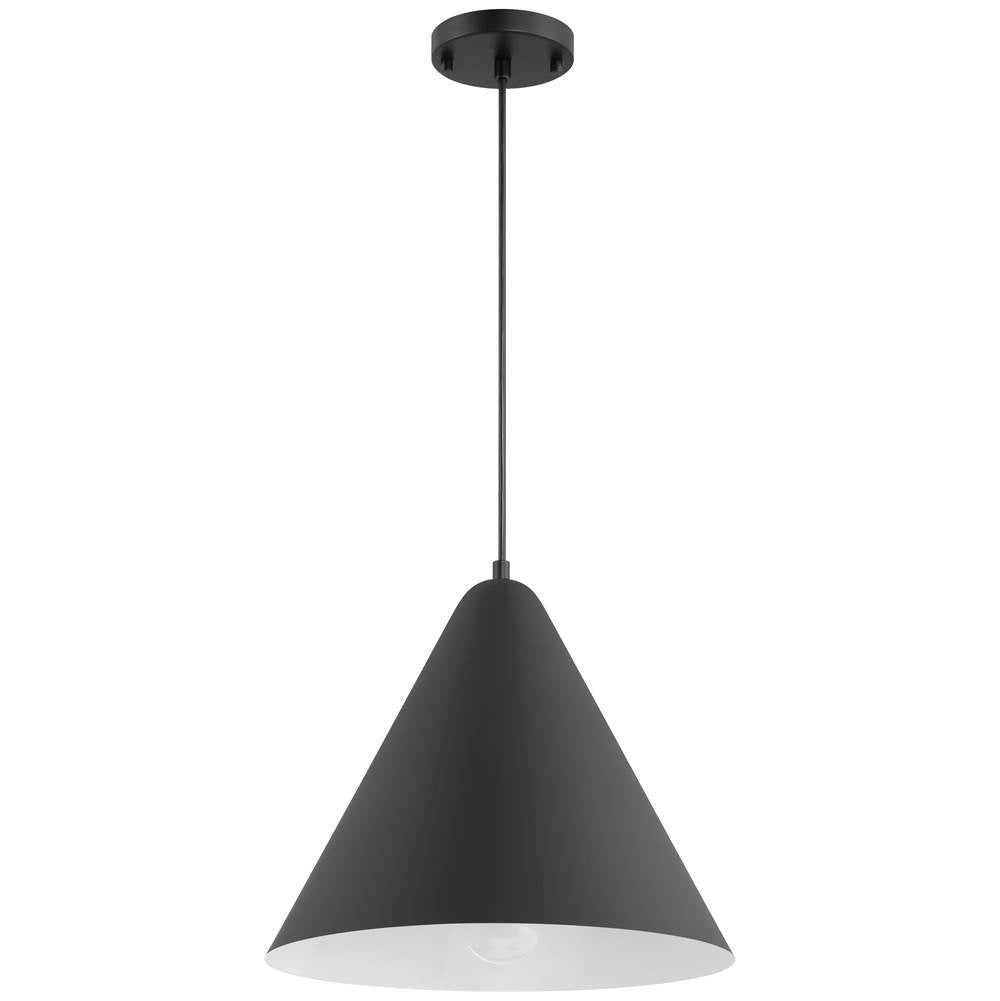 Access Lighting 23781LEDDLP-MBL Matte Black Ford Led Pendant Image 2