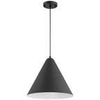 Access Lighting 23781LEDDLP-MBL Matte Black Ford Led Pendant Image 2