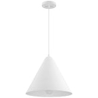 Access Lighting 23781LEDDLP-MWH Matte White Ford Led Pendant Image 2