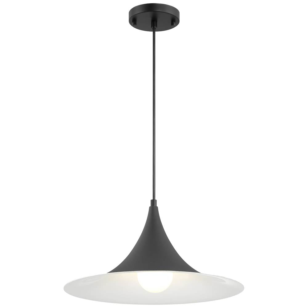 Access Lighting 23784LEDDLP-MBL Matte Black Costa Led Pendant Image 1