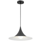Access Lighting 23784LEDDLP-MBL Matte Black Costa Led Pendant Image 1
