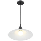 Access Lighting 23784LEDDLP-MBL Matte Black Costa Led Pendant Image 4