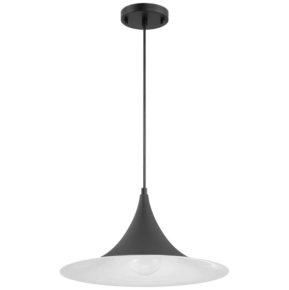 Access Lighting 23784LEDDLP-MBL Matte Black Costa Led Pendant Image 2