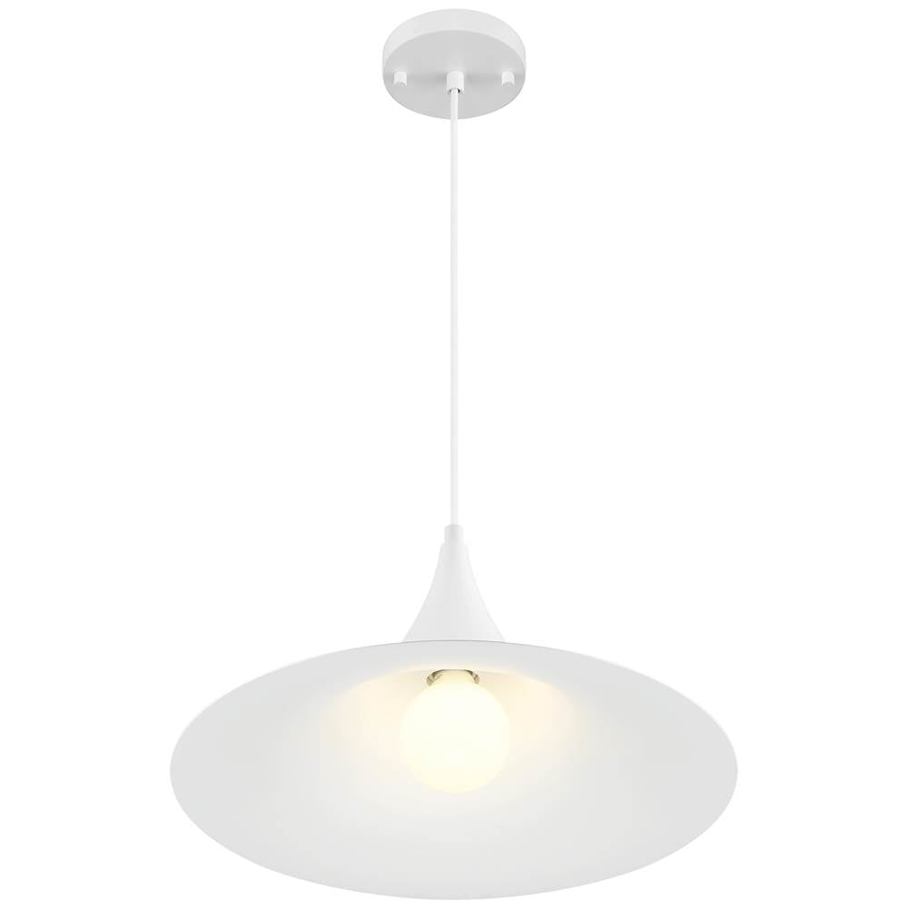 Access Lighting 23784LEDDLP-MWH Matte White Costa Led Pendant Image 4