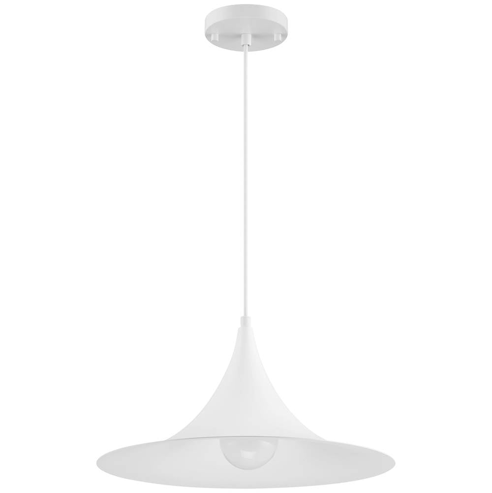 Access Lighting 23784LEDDLP-MWH Matte White Costa Led Pendant Image 2