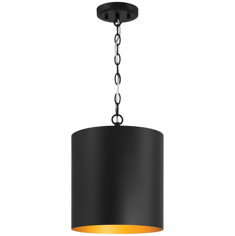 Access Lighting 23790-MBL Matte Black 1 Light Pendant Image 1