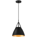Access Lighting 23793-MBL Matte Black 1 Light Pendant Image 1
