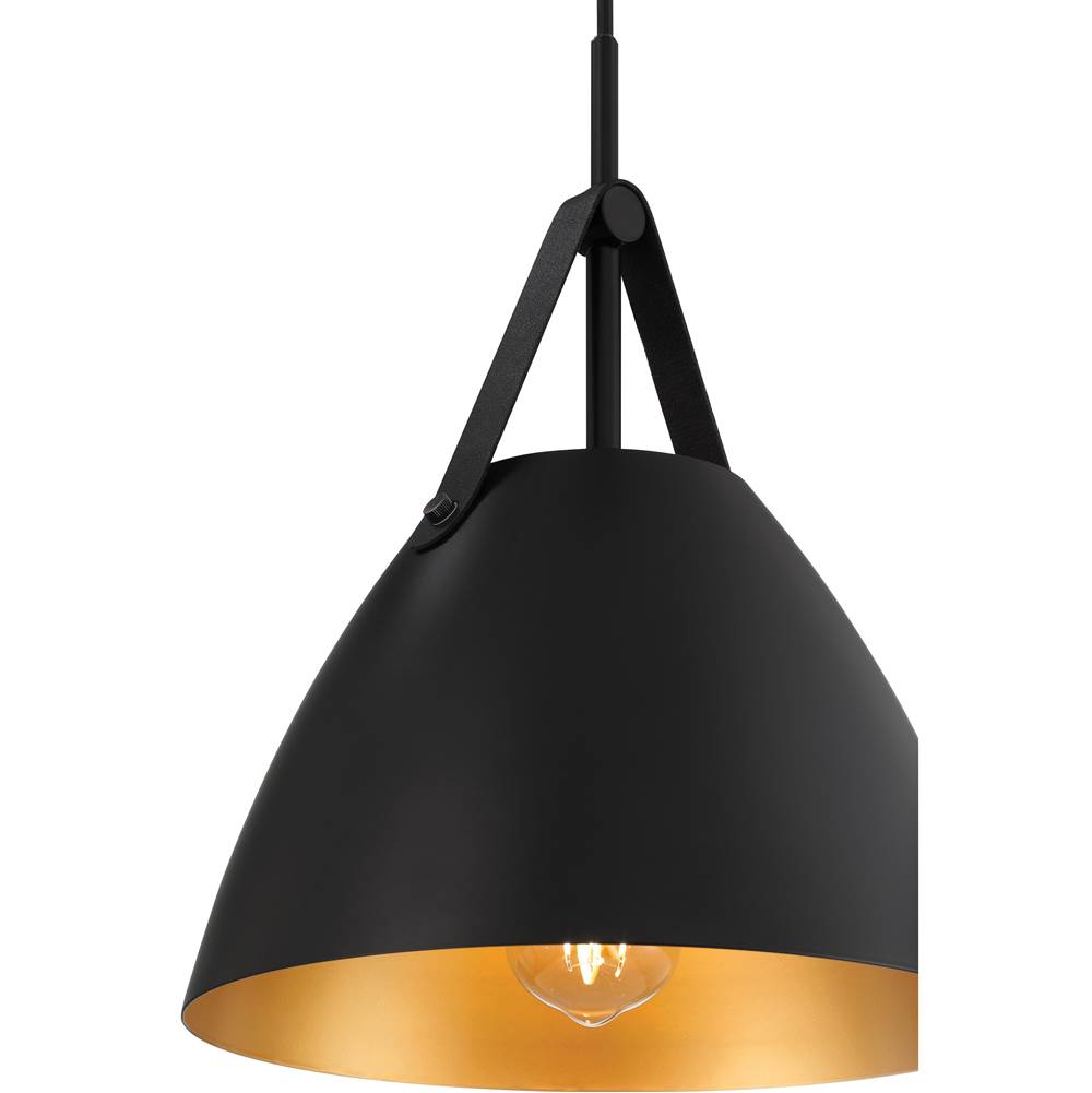 Access Lighting 23793-MBL Matte Black 1 Light Pendant Image 4