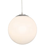 Access Lighting 23941-BS/OPL Brushed Steel Pearl Pendant Image 3