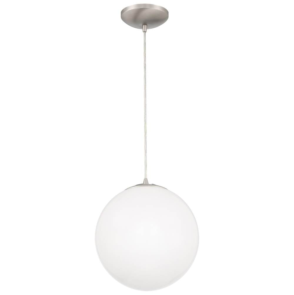 Access Lighting 23941-BS/OPL Brushed Steel Pearl Pendant Image 2