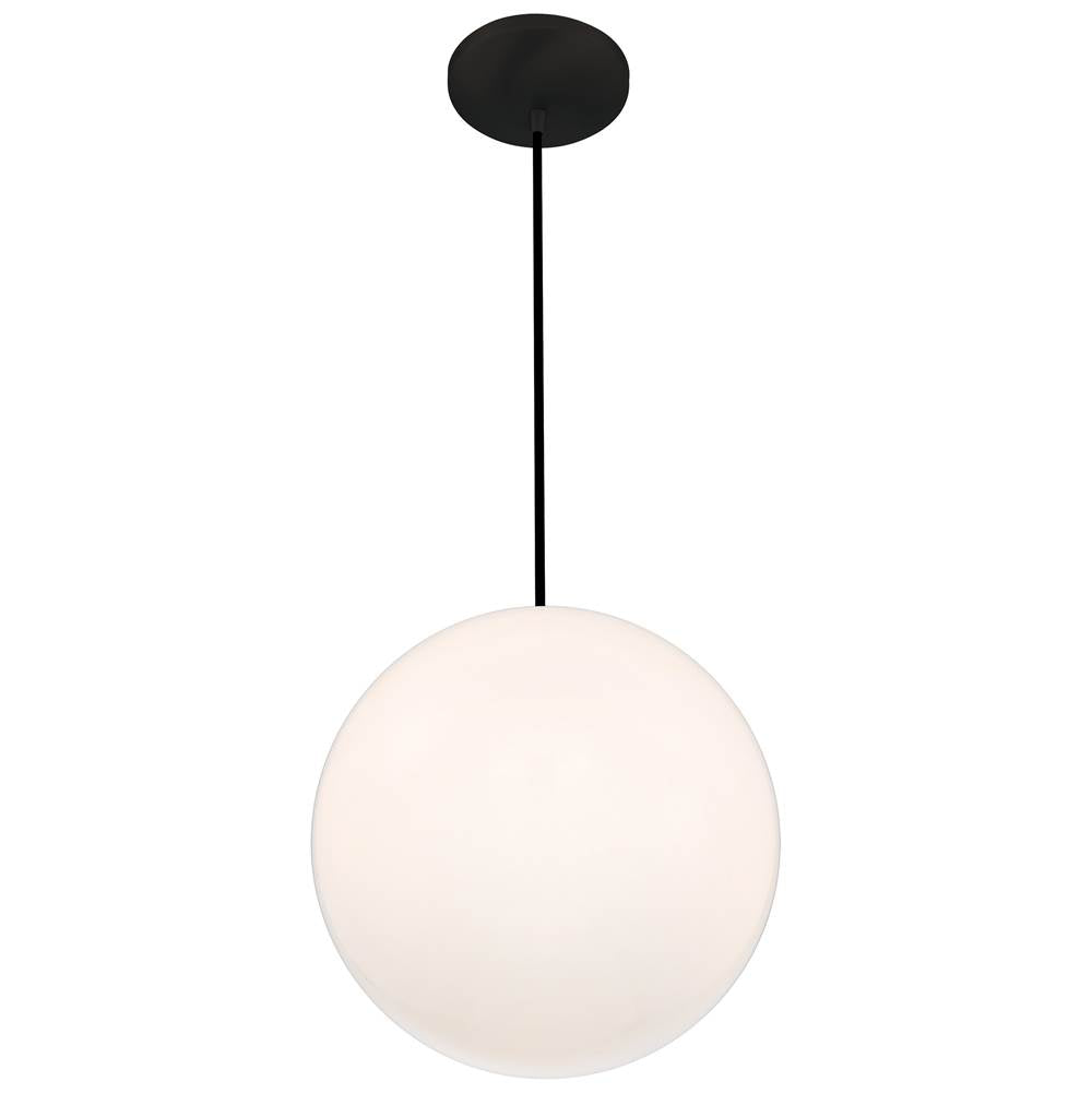 Access Lighting 23944-MBL/OPL Matte Black Pendant Image 4