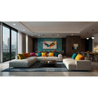 Access Lighting 23946LEDD-BWA/WHT Black,Antique Brushed Brass Led Pendant Image 4