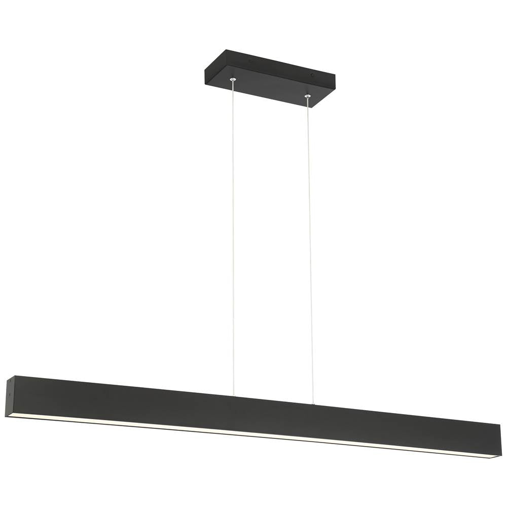 Access Lighting 24900LEDD-GRY/ACR Gray Dual Voltage Led Linear Pendant Image 2