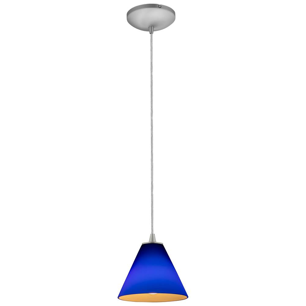Access Lighting 28004-1C-BS/COB Brushed Steel Pendant Image 3