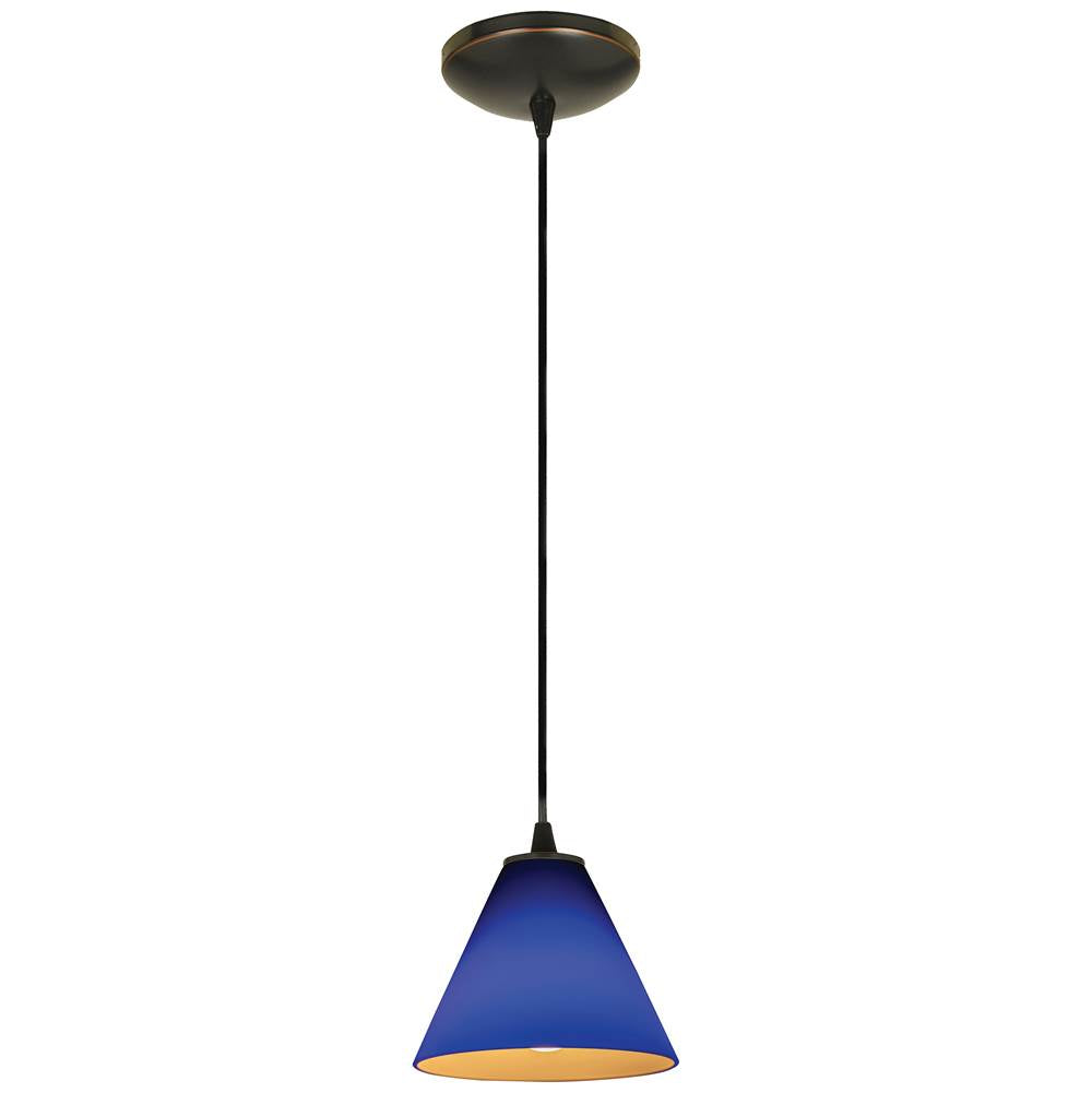 Access Lighting 28004-1C-ORB/COB Oil Rubbed Bronze Pendant Image 3