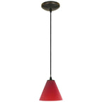 Access Lighting 28004-3C-ORB/RED Oil Rubbed Bronze Led Pendant Image 2