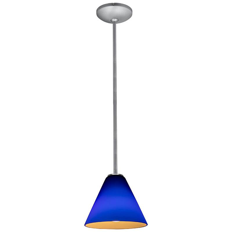 Access Lighting 28004-3R-BS/COB Brushed Steel Led Pendant Image 3
