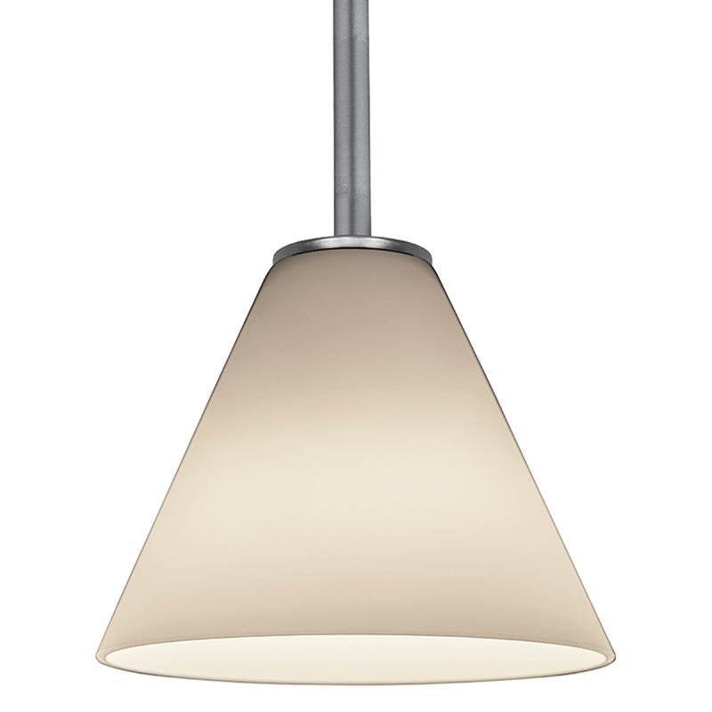 Access Lighting 28004-3R-BS/WHT Brushed Steel Led Pendant Image 3