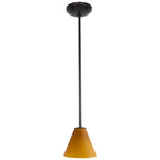 Access Lighting 28004-1R-ORB/AMB Oil Rubbed Bronze Pendant Image 2