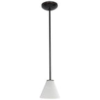 Access Lighting 28004-1R-ORB/WHT Oil Rubbed Bronze Pendant Image 2