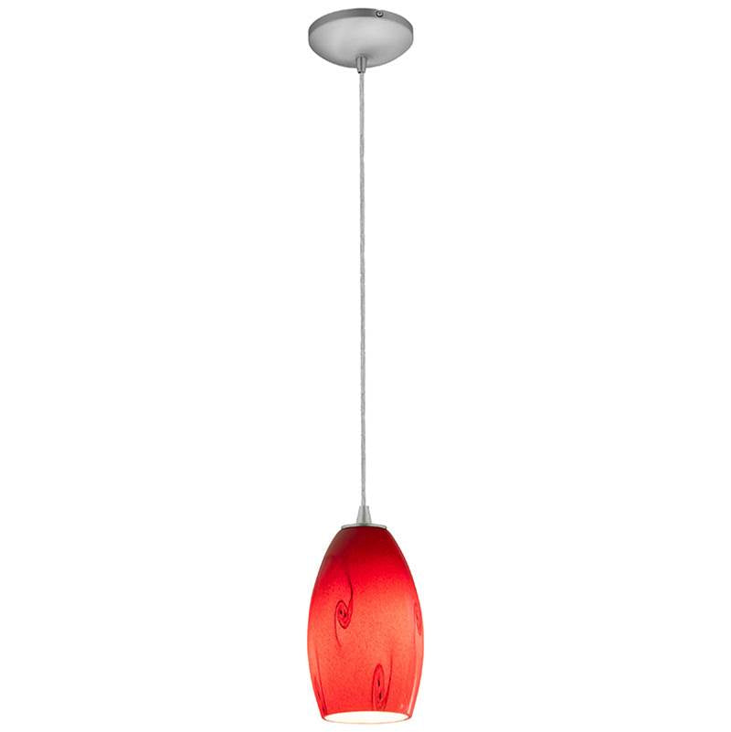 Access Lighting 28011-1C-BS/RUSKY Brushed Steel Pendant Image 1