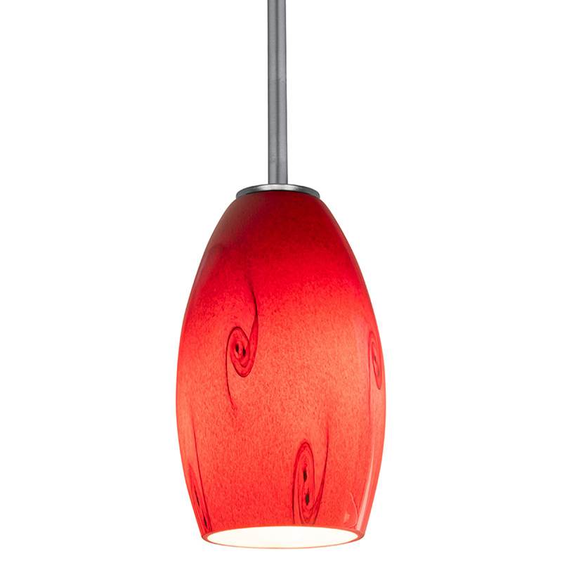 Access Lighting 28011-3R-BS/RUSKY Brushed Steel Led Pendant Image 3