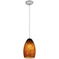 Access Lighting 28012-1C-BS/BRST Brushed Steel Pendant Image 1