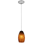 Access Lighting 28012-1C-BS/BRST Brushed Steel Pendant Image 4