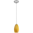 Access Lighting 28012-1C-BS/MYA Brushed Steel Pendant Image 2