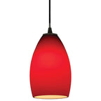 Access Lighting 28012-1C-ORB/RED Oil Rubbed Bronze Pendant Image 3