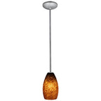 Access Lighting 28012-3R-BS/BRST Brushed Steel Led Pendant Image 3