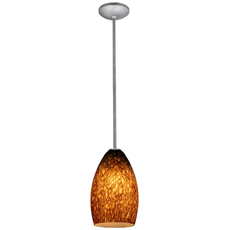 Access Lighting 28012-3R-BS/BRST Brushed Steel Led Pendant Image 1