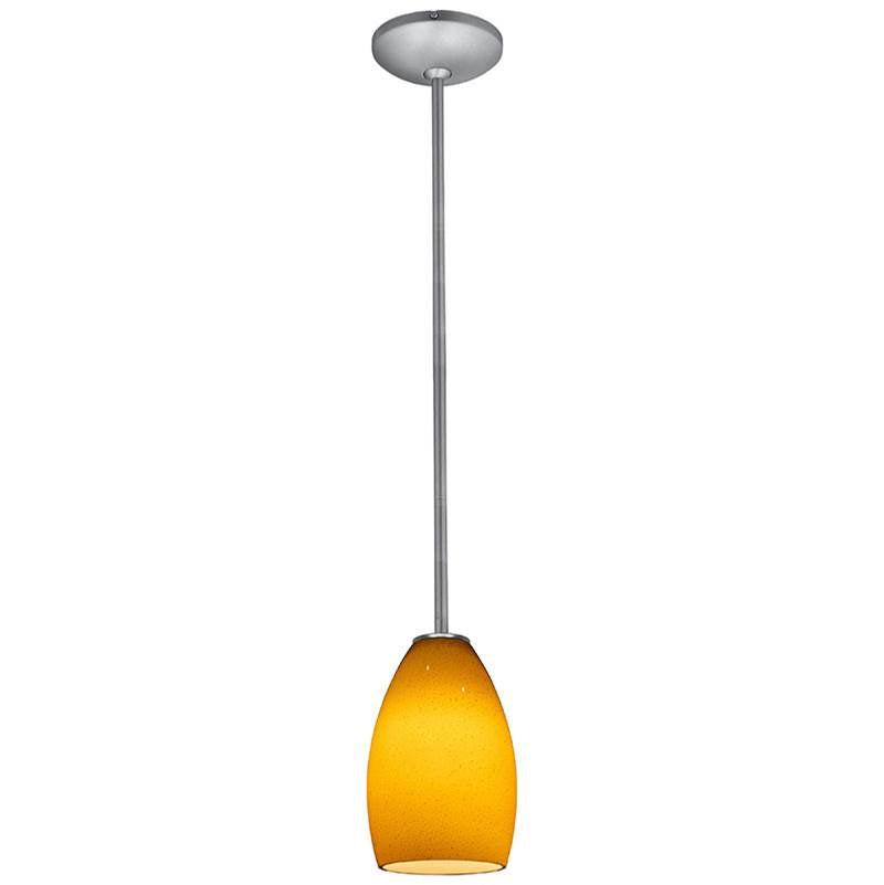 Access Lighting 28012-3R-BS/MYA Brushed Steel Led Pendant Image 4