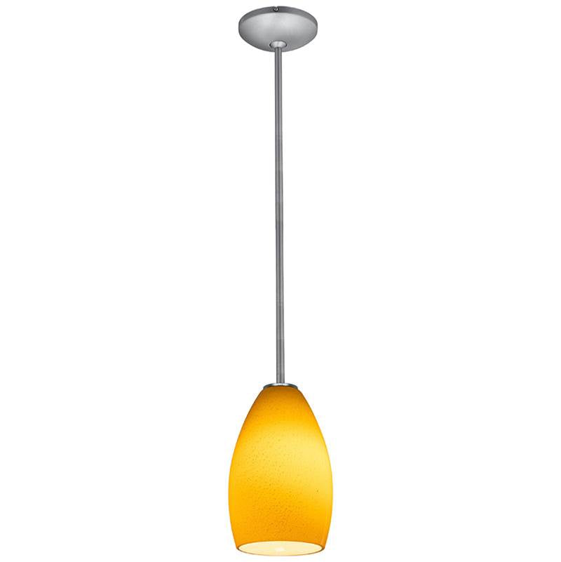 Access Lighting 28012-3R-BS/MYA Brushed Steel Led Pendant Image 1